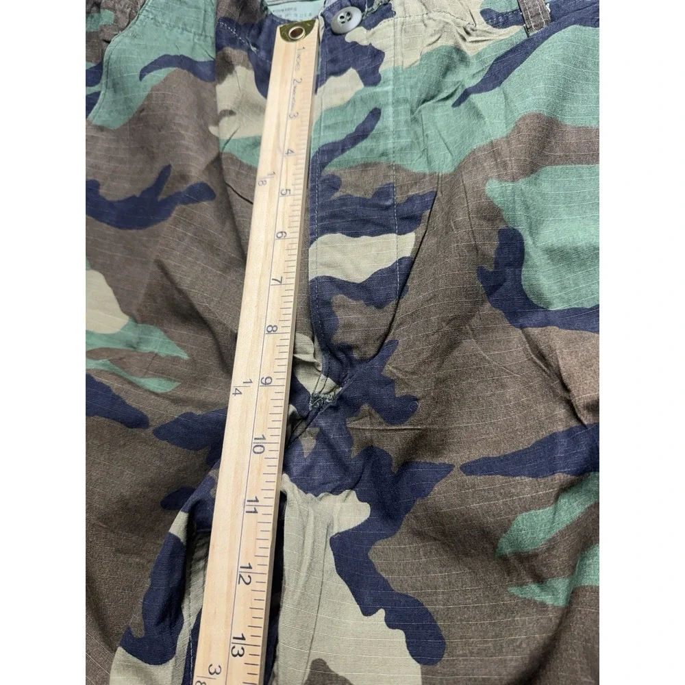 Vintage Woodland Camouflage Combat Trousers Medium Regular 30x32 Camo‎ Military